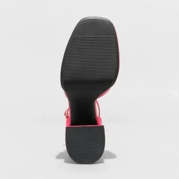 Women's Bianca Platform Pumps - Wild Fable Pink 8.5 - Picture 3 of 6